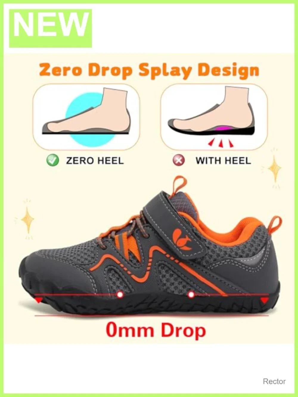 FEETCITY Kids Barefoot Shoes Sneakers Toddler Walking Hiking Tennis Lightweight